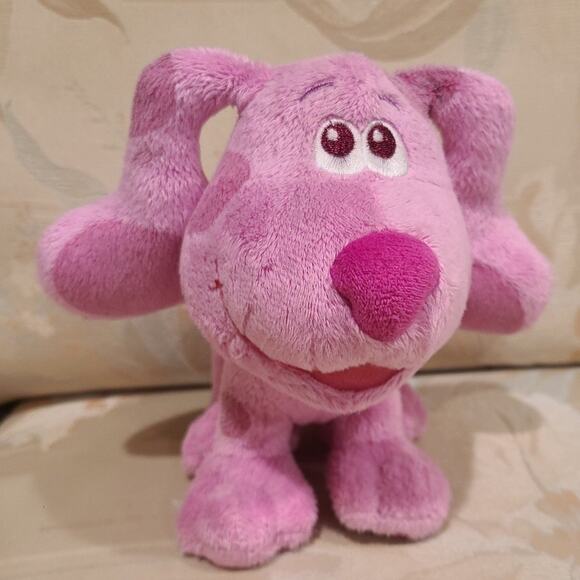 Magenta Blue's Clues Stuffed Animal Plush Nick Jr. 2020 Nickelodeon Viacom - Picture 1 of 6
